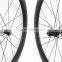 60mm carbon tubular wheelset for road bicycle 23mm wide 700C Full carbon bike wheels with DT 350S and Sapim cx-ray straight pull