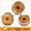 TP02981 saddle uv acrylic sunflower ear expander piercing ,beautiful ear expander , acrylic plug tunnels piercing