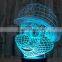 404-Kids Art Led Night Light Children Bedroom Art Light Led Power Saving Night Light 3d Illusion 3d Sculpture Art Lamp