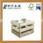 Wholesale new desig China supplier custom unfinished wooden crates wooden wine crate