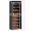 modern non-woven fabirc single louver door shoe cabinet