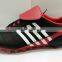 Mens soccer shoes genuine leather for football player