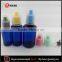 10ml 15ml 30ml empty dark blue e liquid plastic pet dropper bottle with childproof cap wholesale                        
                                                                                Supplier's Choice