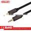 Wholesale high quality 3.5mm coaxial zinc alloy for smartphone male to male audio video av cable