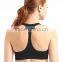 OEM Custom Women's Seamless Racerback Sports Bras with Removable Cups High Impact Yoga Bra