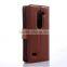 High Premium Litchi Pattern Leather Flip Case Phone Leather Case for LG Leon