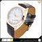 Top selling calendar digital display leagher wristwatch Japan movement quartz watch women Y013