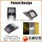 2014 new patent design stainless steel Solar Sentry Light led motion sensor Solar LED wall light