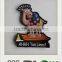 Custom Jordan camel 3D PVC rubber souvenir fridge magnet