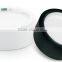 Singapore, 8inch 22W flush mount led downlight lite, White or Black finish, flush mount led downlight fitting