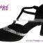 Suphini Ballroom Latin Dance Shoes Women Satin Ballroom Shoes