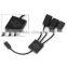 Dual Micro USB Host OTG Hub Adapter for Smartphones / usb adapter / OTG cable adapter