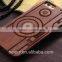 Wood add pc DIY phone case decoration printing for iphone 6s cover.