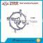 Aluminum metal die casting picket flower for fence railing decor