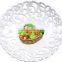 European style candy color Explosion models sold hollow out fruit tray
