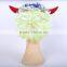 Horn Fans Fake Hair Short Hair Head Holiday Whimsy Show Props Prom Cheap Party Wigs