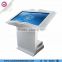 Smart wifi shopping mall HD 42" horizontal LCD touch screen all in one totem kiosk