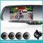 AK2043LAP4 4.3inch auto dimming and display reverse BiBi sound radar detector germid car rearview mirror
