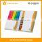 Hard cover memo pad with sticky note pad