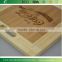 Promotional Gift Bamboo Cutting Board with laser-words