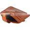 BOSHIHO Genuine Leather Card Holder Key Ring Card Protector ID Holder