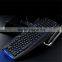 RAJFOO X-man LED backlit Design 2 Colorful Backlit Gaming Keyboard