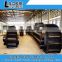 Multiply corrugated sidewall conveyor belt