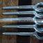 Bulk packing Scaffolding screw eye bolt welded eye bolt zinc&clear Cr3