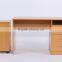 wood table desk with drawer