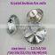 New products excellent quality 20mm black crystal rhinestone button 2016
