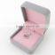 High Quality Velvet pink Gift Boxes Case For Necklace Ring Earrings