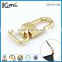Square shining metal snap hook spare suitcase parts