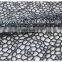Fashion Design Allover Polyester Water Soluble Crochet Lace Fabric in Black