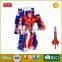 Zhorya toy robot deformation to car with accessory