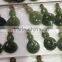 nephrite jade jasper color stone pendent fasion necklace