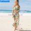 Women skirts wear summer chiffon printed beach skirts,Seaside Beachwear Sexy Skirts Suit, White Kaftan Beachwear Cover Ups