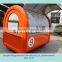 outdoor retail vending street mobile hand push food breakfast small stainles steel food trailer