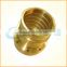 High precision flanged bronze bushing