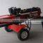 Log splitter with electrical start log split machine made in China Diesel engine