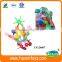 recycled plastic snowflake toys building blocks