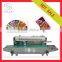 Horizontal solid-inker printer film sealer, plastic bag heat sealing machine