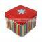 wholesale square coffee tin box