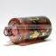 China style amber spirit glass bottle