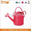 Stainless Steel Handle Oval Colorful Galvanized Metal Watering Can