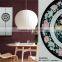 Framed handmade decorative glass plate wall art for home decoration