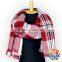 One size fit all Black White Lattices Winter Scarf for lady /Girls