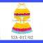 2017 New Arrival Summer Girls Colorful Ruffle Bikini Swimming wear