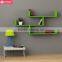 3 tier wooden wall rack wholesale hanging wall shelving for home wall art decor floating shelf