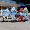 Indoor fiberglass cartoon statue