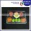 cheap transparent clear fruit plastic tray with PVC, PET,PS, FREE MOULD